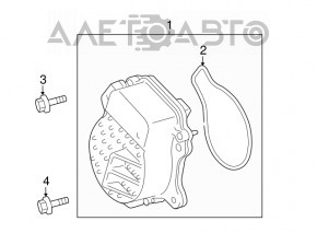 Помпа водяна Toyota Prius 30 10-15