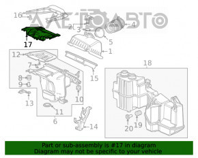 Воздуховод на воздухоприемник Honda Civic XI FE/FL 22- 2.0