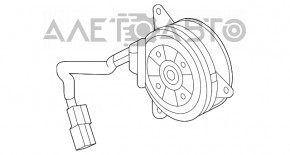 Мотор вентилятора охлаждения левый Honda Civic XI FE/FL 22- 2.0, 1.5T