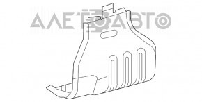 Кронштейн розширювального бачка радіатора Honda Civic XI FE/FL 22-2.0