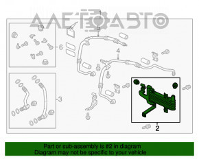 Радиатор охлаждения АКПП Acura MDX 16-20 AWD