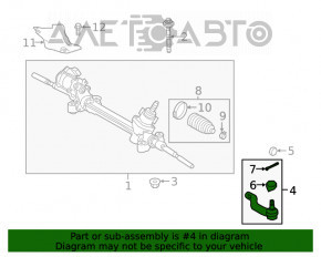 Рульова тяга з наконечником Toyota Rav4 19-