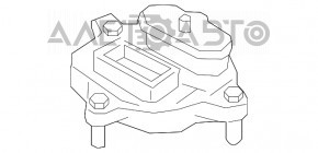 Подушка АКПП Audi Q7 16- 2.0T
