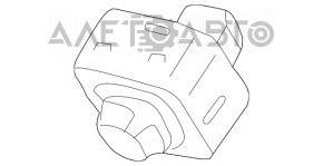 Джойстик регулювання керма Audi Q7 16-
