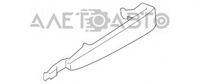Ручка двери внешняя задняя правая BMW X3 F25 11-17