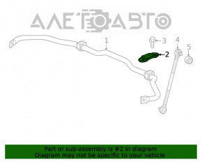Скоба крепления переднего стабилизатора правая Honda Civic XI FE/FL 22-