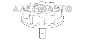 Крепление запасного колеса Toyota Rav4 19- новый OEM оригинал