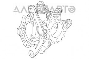 Задня цапфа права Honda Civic XI FE/FL 22-