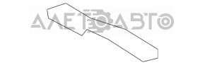 Крепление крыла правое Lexus ES350 07-12 длинное