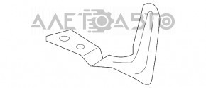 Брызговик переднего подкрылка правый Toyota Rav4 19-