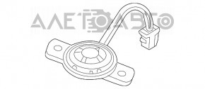 Динамік пищалка передньої панелі правий VW Passat b8 16-19 USA