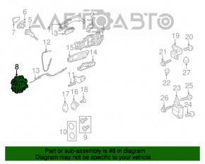 Замок двери передней левой VW CC 08-17