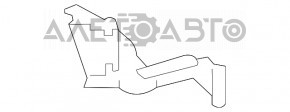Крепление нижней решетки переднего бампера левое Infiniti QX30 17- песок