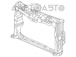 Телевизор панель радиатора Honda Civic XI FE/FL 22- новый OEM оригинал