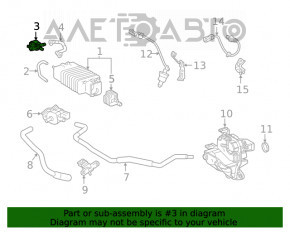 Клапан продування паливної пари Toyota Venza 21-