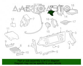 Динамик передней панели левый Toyota Avalon 13-18