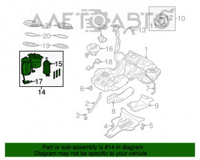 Паливний насос бензонасос Audi A4 B8 08-16 2.0 T