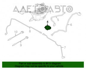 Клапан топливного абсорбера Audi A4 B8 08-16 2.0T