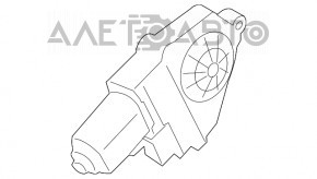 Мотор склопідйомника задній правий Audi Q3 8U 15-18