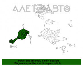 Рульовий карданчик Audi A4 B8 08-16