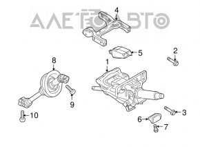 Рульовий карданчик Audi A4 B8 08-16