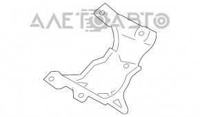 Скоба замка капота права BMW X5 F15 14-18