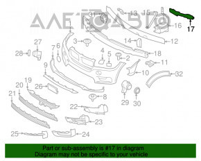 Кронштейн фары передний правый BMW X5 F15 14-18 новый неоригинал