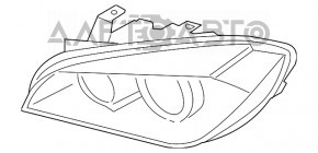 Фара передня ліва в зборі BMW X1 F48 16-22 новий неоригінал