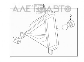 Поворотник левый Hyundai Elantra AD 19-20