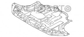 Захист двигуна Hyundai Kona 18-21 2.0 usa новий неоригінал