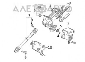 Рульова колонка з електропідсилювачем Mazda 6 18-21