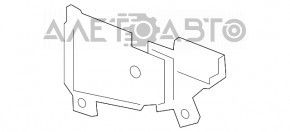 Кронштейн решетки радиатора левый Mazda 6 18-21 под 360 новый OEM оригинал