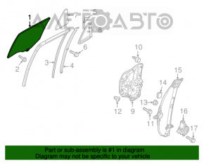 Скло двері зад прав Mazda CX-5 13-16