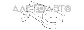 Крепление горловины бачка омывателя Mazda CX-9 16-
