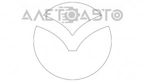 Центральный колпачок на диск Mazda 6 13-21 черный, 57мм новый OEM оригинал