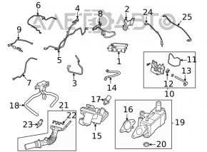 Лямбда-зонд первый Ford Escape MK4 20-22 hybrid, plug-In