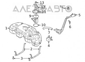 Паливний насос бензонасос Ford Escape MK4 20-23 hybrid