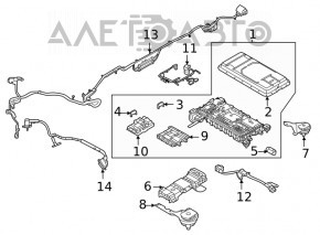 Блок предохранителей ВВБ Ford Escape MK4 20-22 hybrid