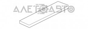 Заглушка рейлинга передняя левая Toyota Venza 21-