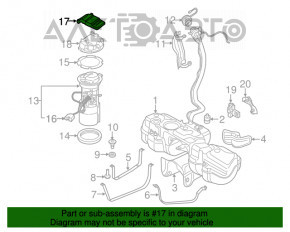 Fuel Pump Control Module Audi Q7 16- 2.0T