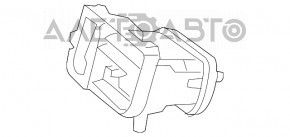 Воздуховод передней панели правый Honda Clarity 18-21 usa