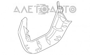 Накладка петлі кришки багажника Honda Clarity 18-21 usa, внутрішня частина, зламане кріплення, подряпини