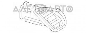 Дефлектор воздуховода торпеды правый Mazda CX-9 16- серый