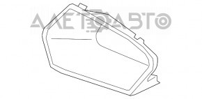 Обрамление воздуховода переднего бампера левое BMW 3 G20 19-22 Sport Line новый OEM оригинал