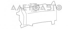 Воздуховод охлаждения тормозов левый BMW 3 G20 19-22 задняя часть