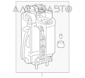 Охолоджувач системи кондиціювання з осушувачем BMW 3 G20 19-22 2.0T