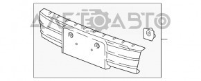 Накладка решетки радиатора grill Audi Q3 8U 16-18 черная