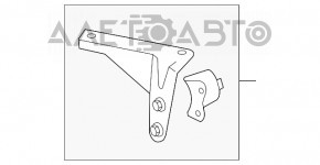 Кронштейн приймальної труби Lexus RX450h 16-22