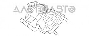 Клапан ЕГР Lexus RX450h 16-22