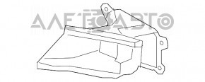 Дефлектор радиатора КПП Lexus RX350 RX450h 16-22